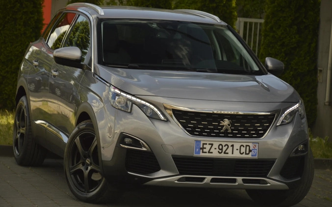 Peugeot 3008 cena 79900 przebieg: 220000, rok produkcji 2018 z Ryn małe 781